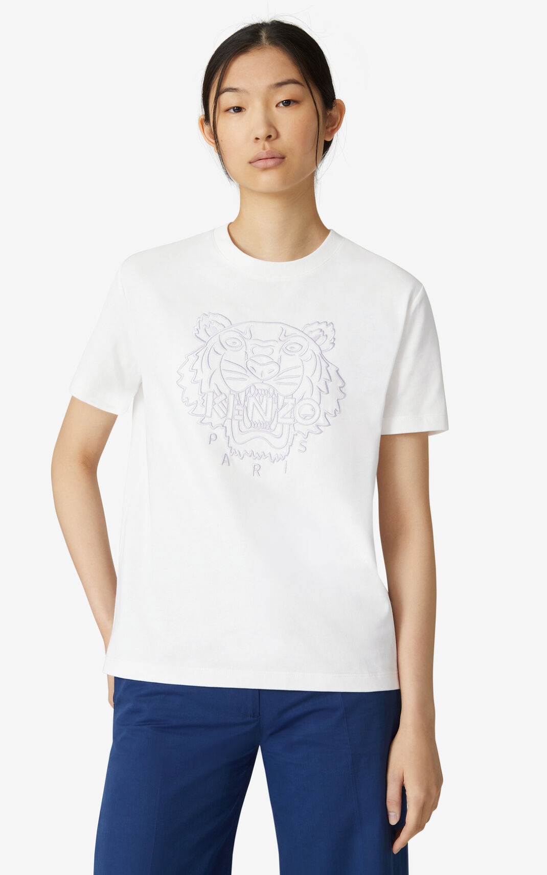 Kenzo Loose Tiger T Shirt Dam | 23705-ZJLY